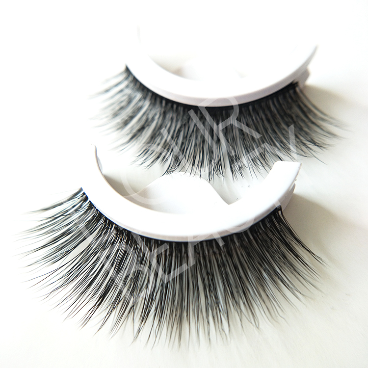 Hundreds styels of pre-glued false eyelashes be reused ED38